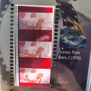 2024 Historic Autographs Chaos 2 Film Clip 1978 Jaws 2 original movie 1/125 rare